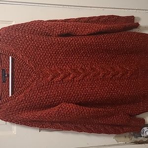 Adrienne Vittadini xxl cable knot sweater